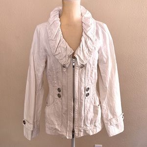 WHBM trench windbreaker jacket, sz S